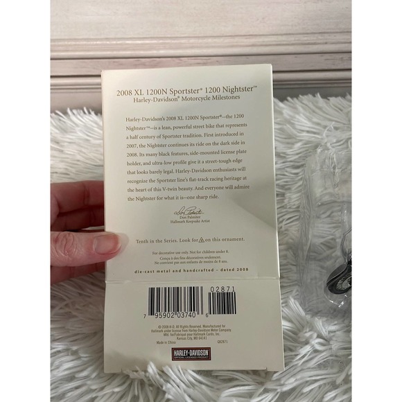 New in box Harley, Davidson, collectible ornament - Picture 3 of 4